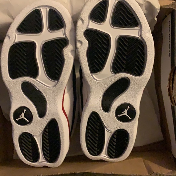 NWT White , black and red Jordan pro strong toddler 9C - Picture 2 of 3